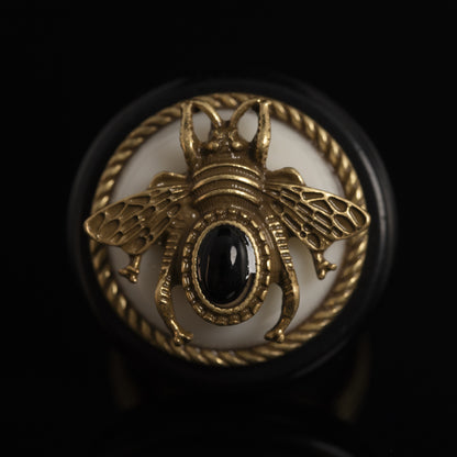 The Royal Bee Emblem Ring