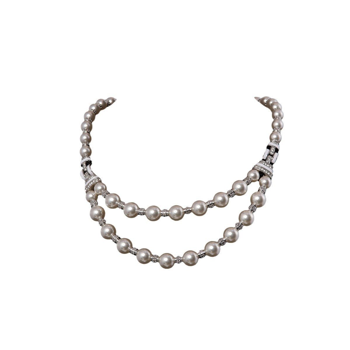 Modern Grace Pearl Necklace