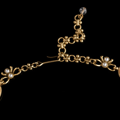 Pastel Gem Blossom Necklace