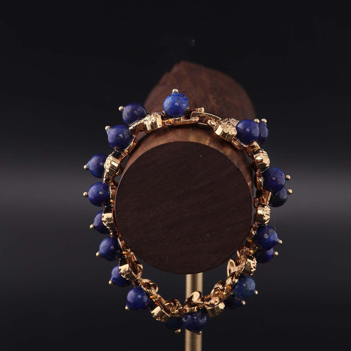Lapis Lazuli Grape Bracelet