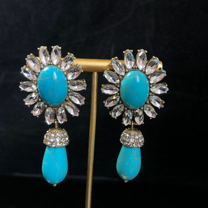 Pearl Turquoise Jewelry Set