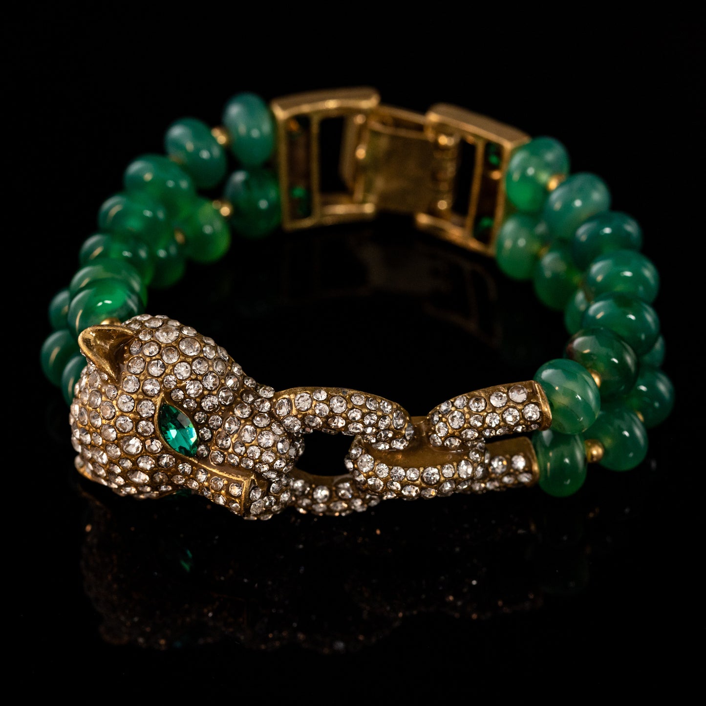 Emerald Panther Bracelet