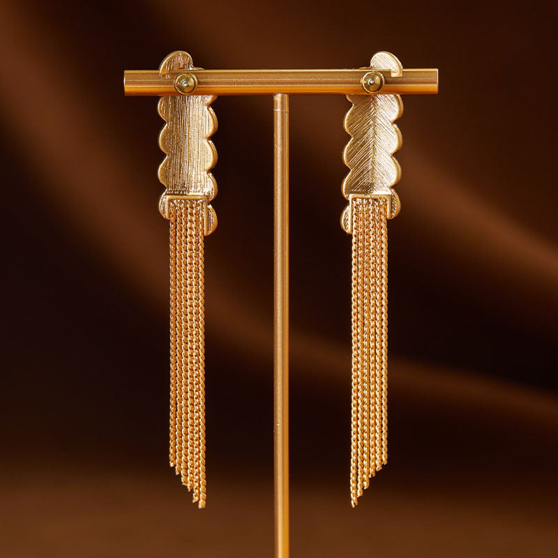 Tassel Wheat Ear Earrings