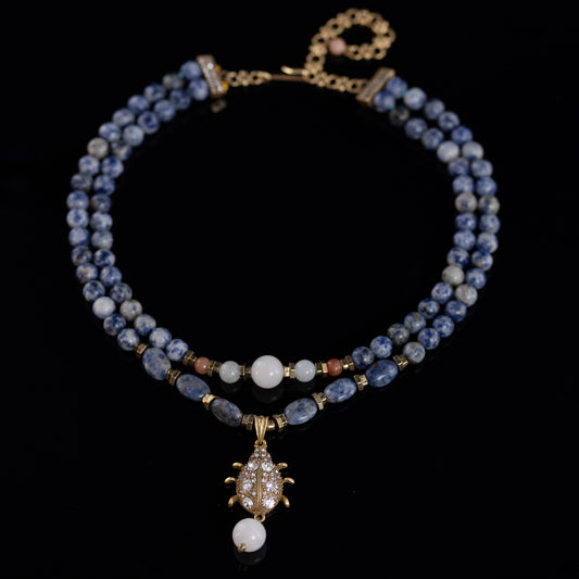 The Beetle Queen Necklace