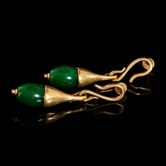 The Natural Stone Drop Earrings