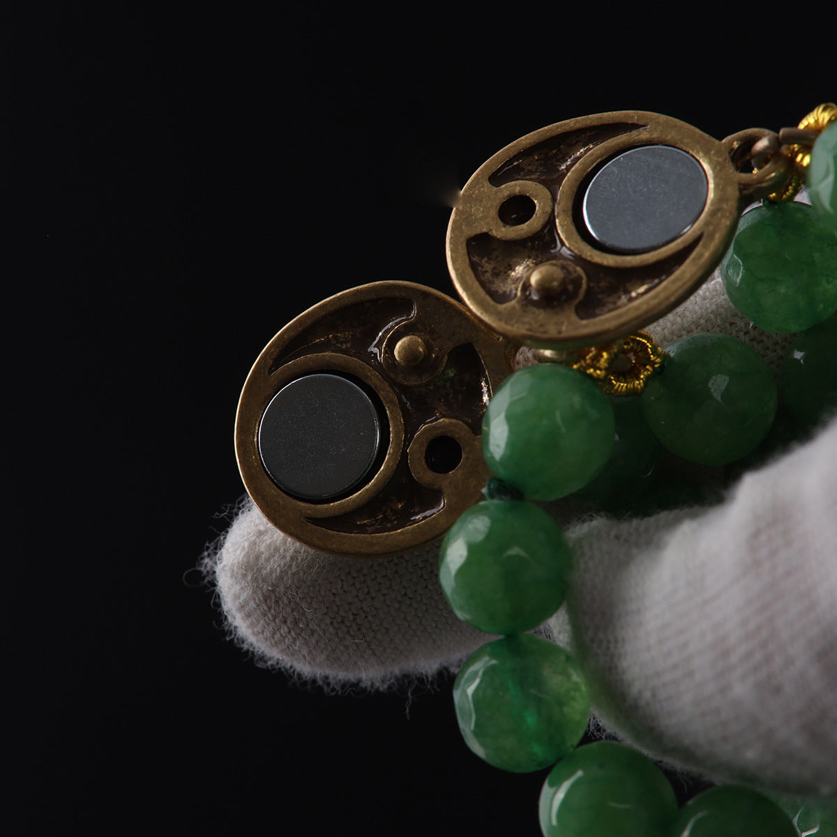 Elegant Green Gemstone Necklace