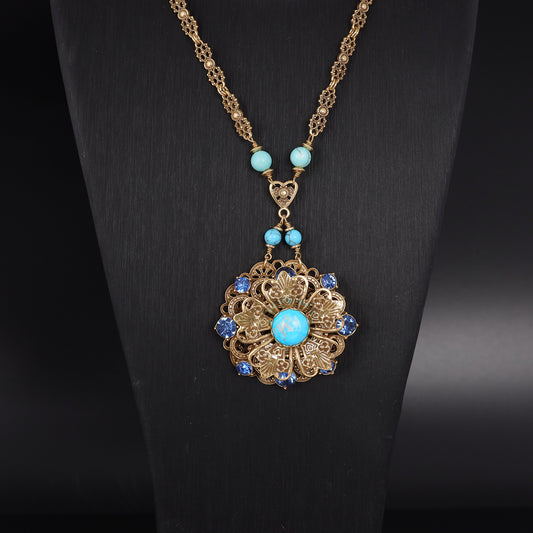 Byzantine Bloom Necklace