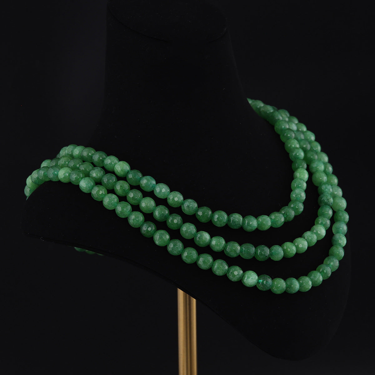 Elegant Green Gemstone Necklace