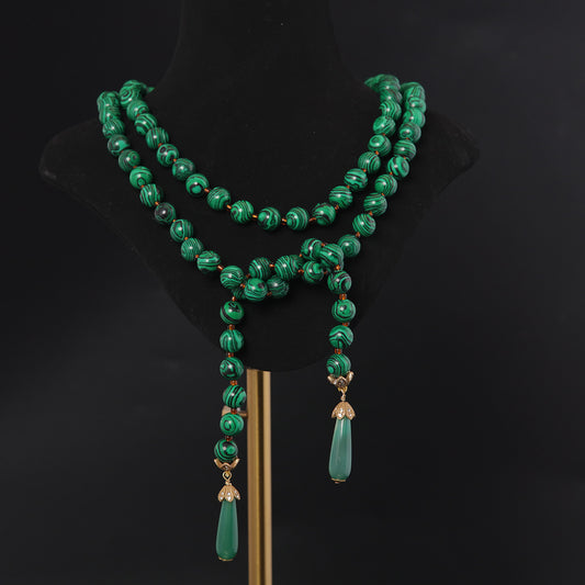 Emerald Cascade Necklace