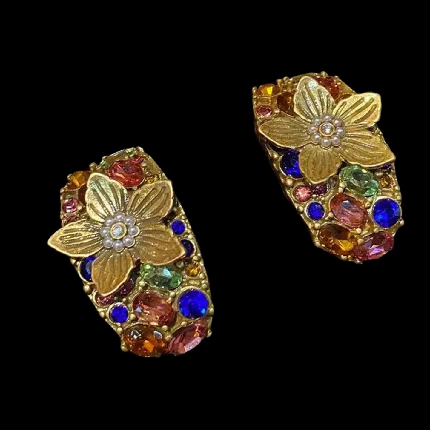 The Blooming Glass Earrings