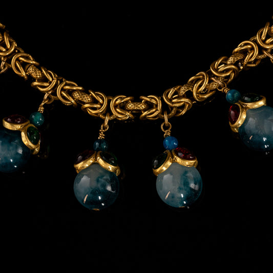 Byzantine Droplet Necklace