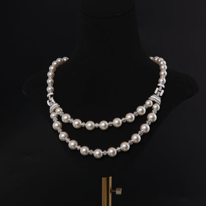 Modern Grace Pearl Necklace