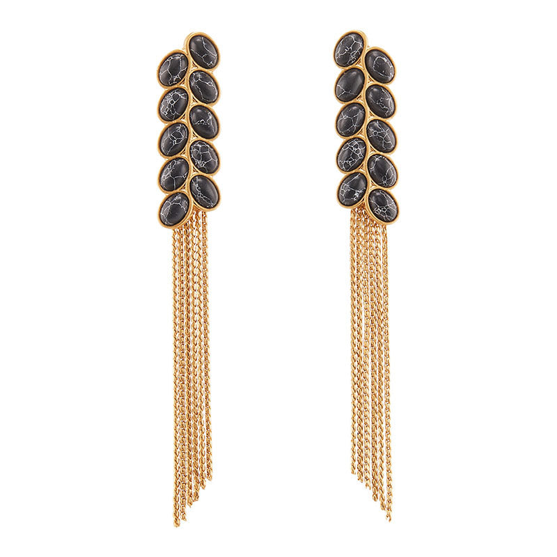 Tassel Wheat Ear Earrings