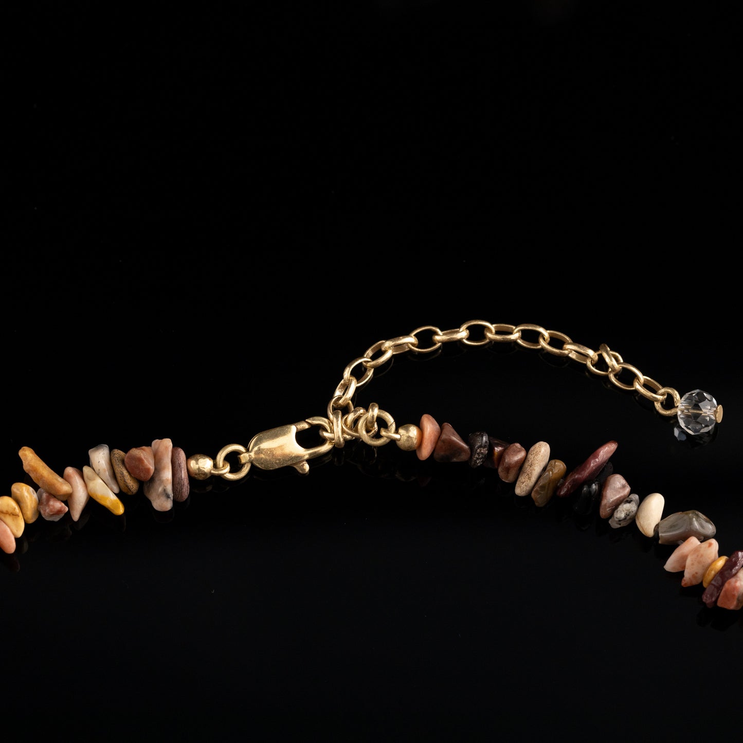 Roman Bee Cameo Necklace