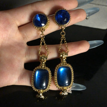 Midnight Blue Pendant Jewelry Set