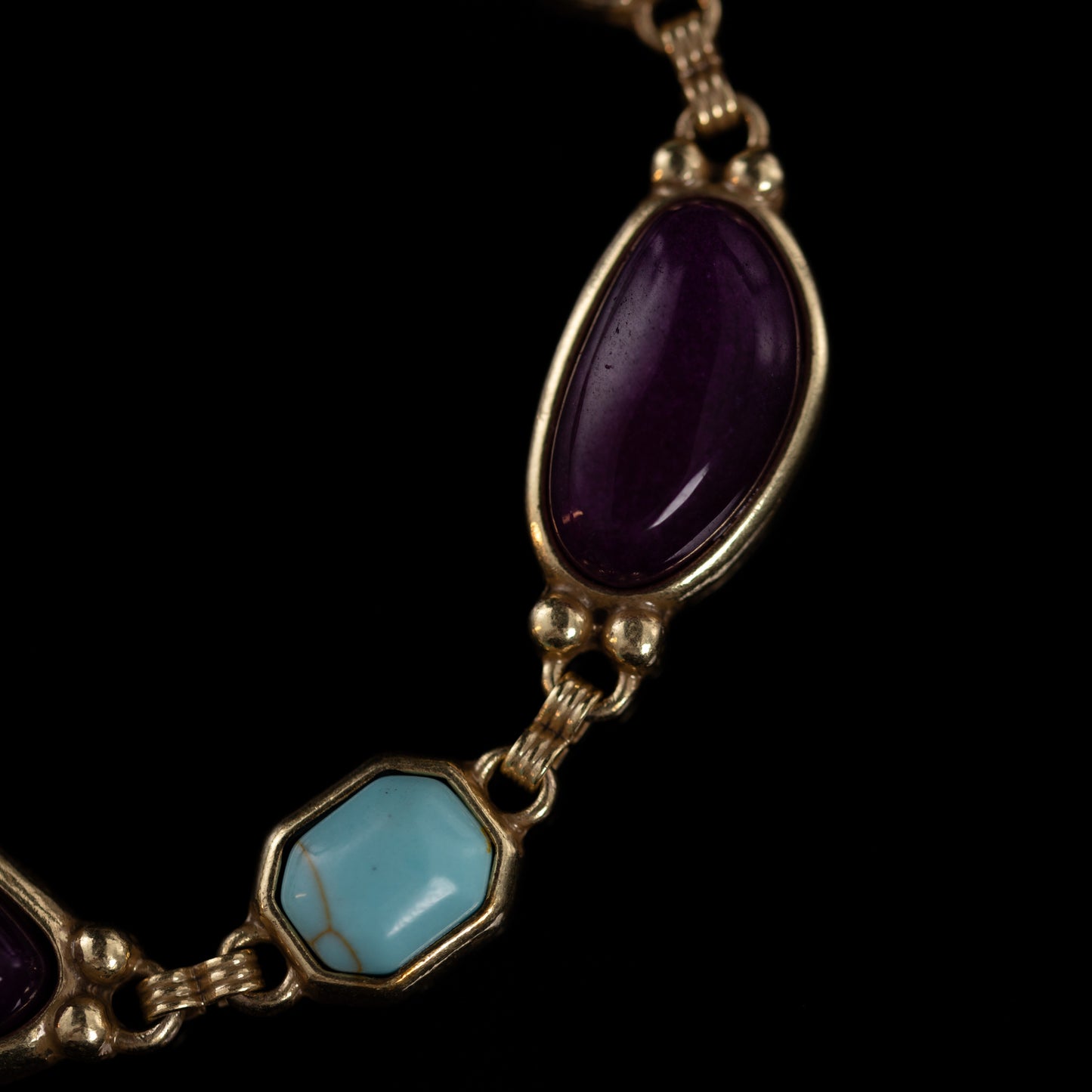 Natural Stone Rhombus Bracelet