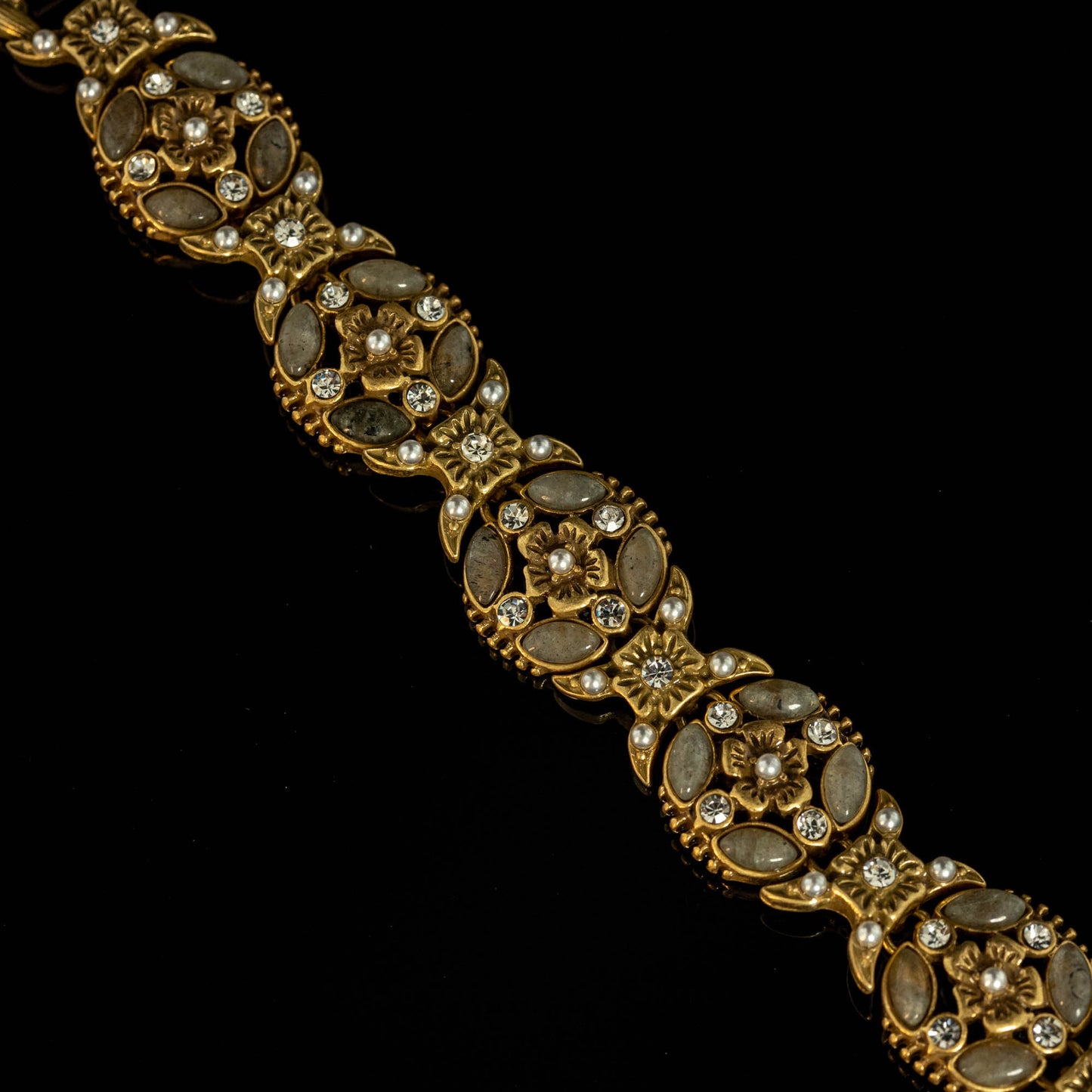 Vintage Floral Bracelet