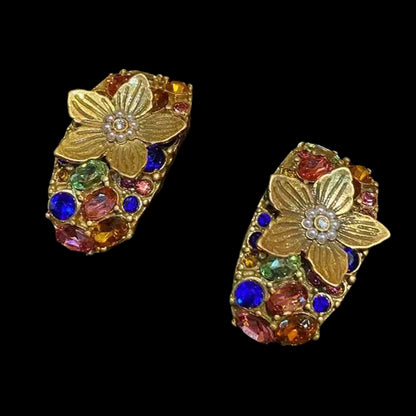The Blooming Glass Earrings