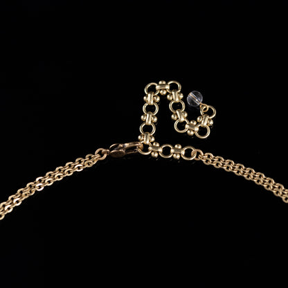 Golden Amber Grace Necklace