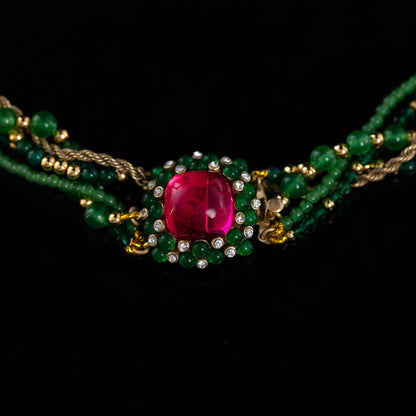 Emerald Garden Necklace