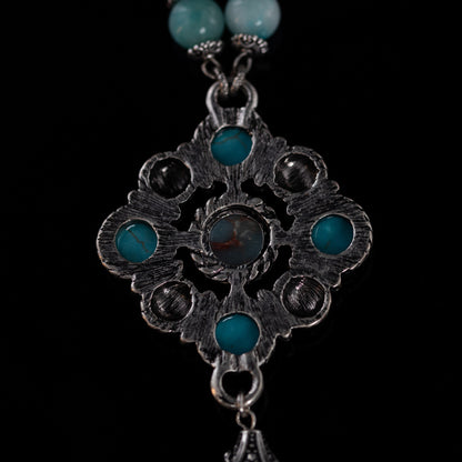 Bohemian Tassel Charm Necklace