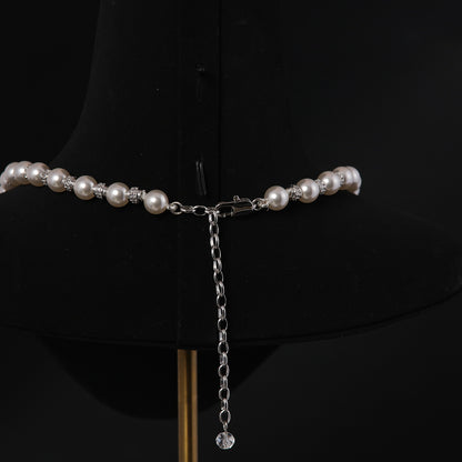 Modern Grace Pearl Necklace