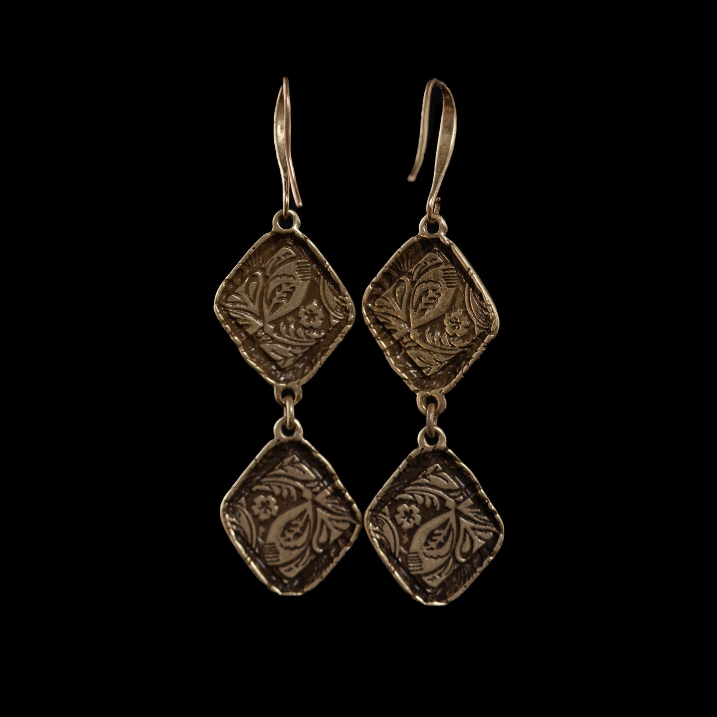 The Turquoise Diamond Earrings