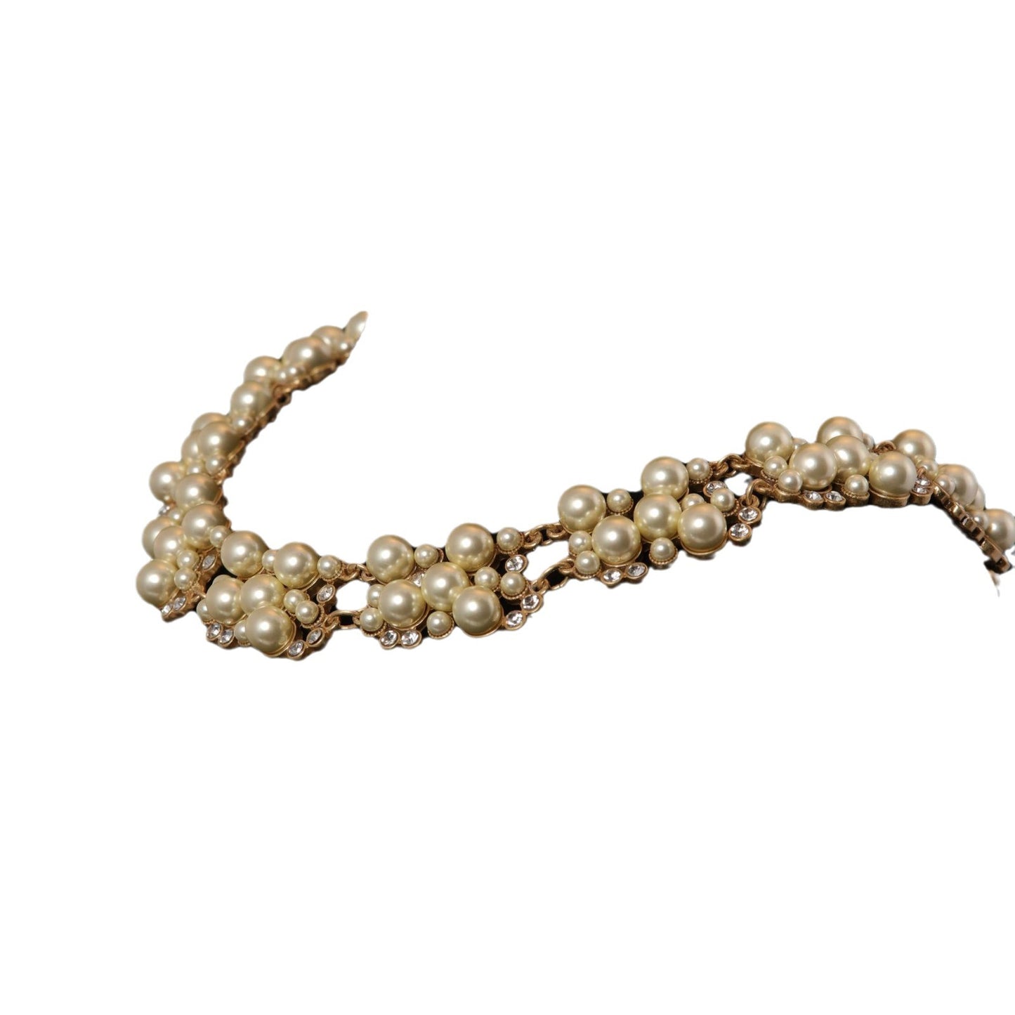 Pearl Cluster Statement Necklace