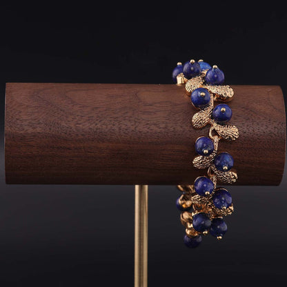 Lapis Lazuli Grape Bracelet