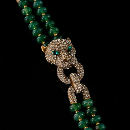 Emerald Panther Bracelet