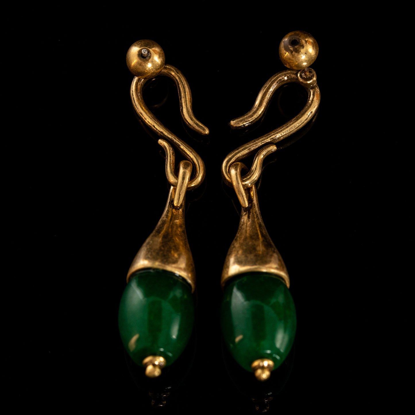 The Natural Stone Drop Earrings