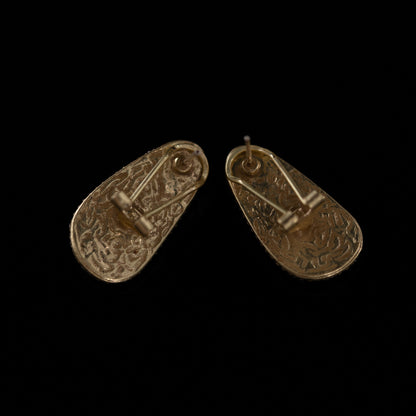 The Turquoise Tear Drop Earrings