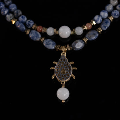 The Beetle Queen Necklace