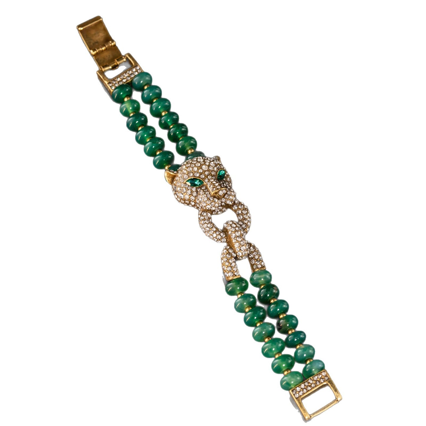 Emerald Panther Bracelet