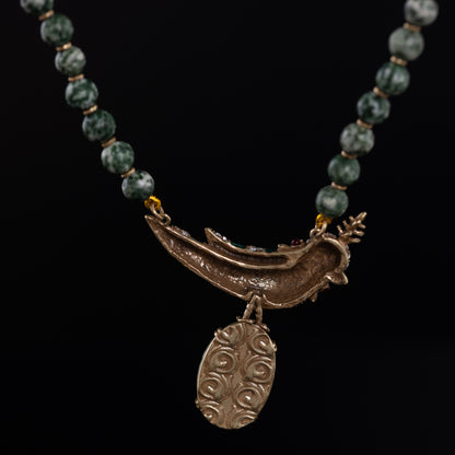 The Forest Parrot Necklace