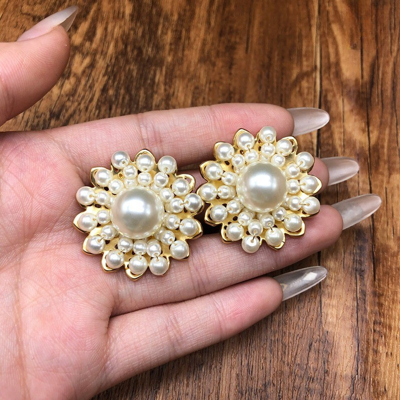 Royal Pearl Blossom Necklace Set