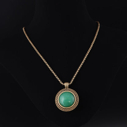 Green Agate Necklace