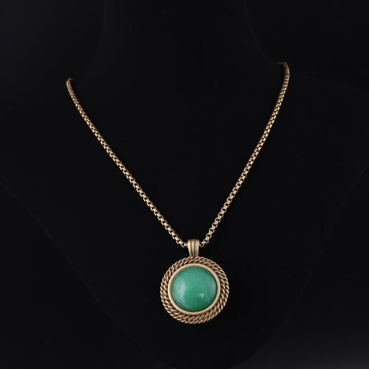 Green Agate Necklace