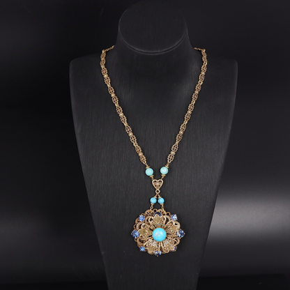 Byzantine Bloom Necklace