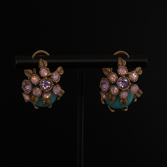 Botanical Bloom Pearl Necklace Set