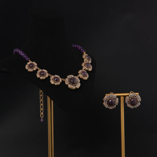 Imperial Bloom Amethyst Set
