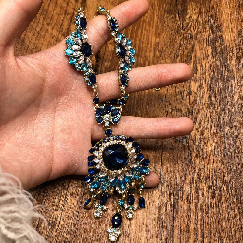 The Sapphire Empress Jewelry Set