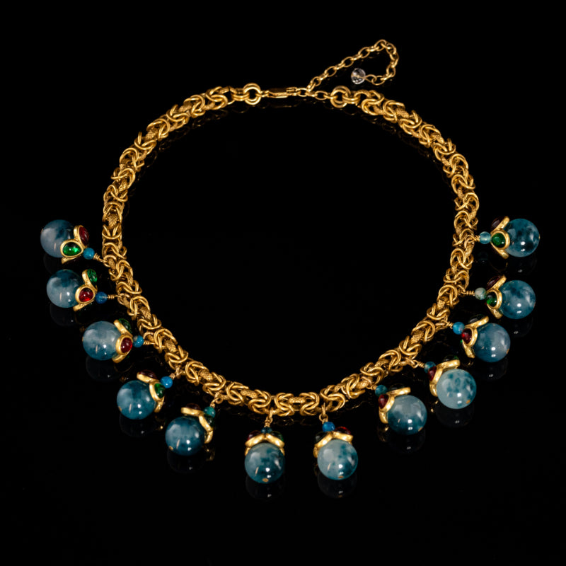 Byzantine Droplet Necklace