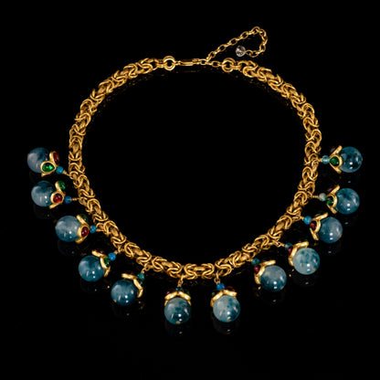 Byzantine Droplet Necklace